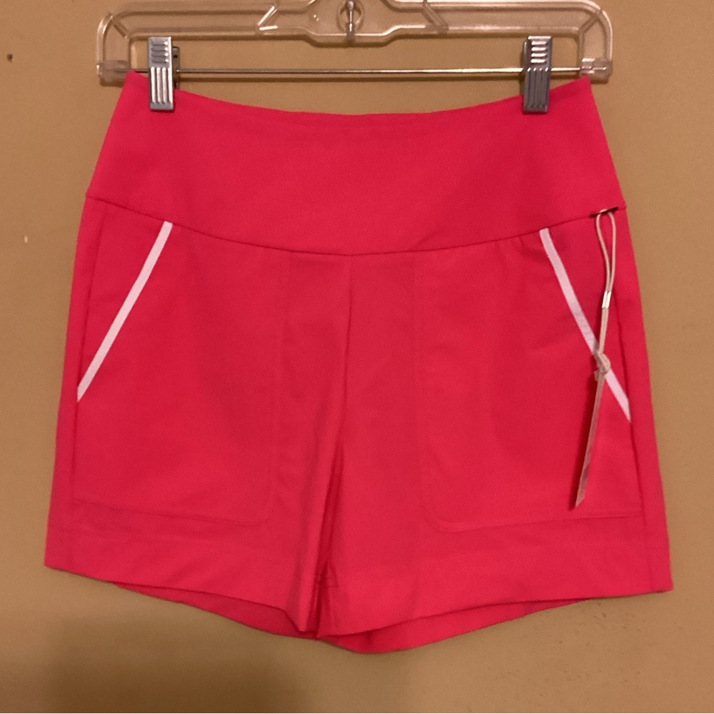 NWT Kinona Carry My Cargo Golf Shorts in Preppy Pink Size XS